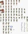 Click to enlarge Sailor Jupiter sprites