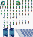 Click to enlarge Sailor Neptune sprites
