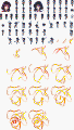 Click to enlarge Sailor Saturn sprites