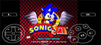 Sonic Jam running on Yaba Sanshiro 2