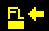 The original state of the 'FL' icon, which disable fast forward