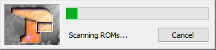 Scanning for new ROMs