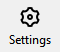Settings button