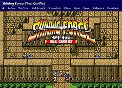 New Shining Force Final Conflict shrine