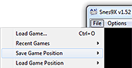 Snes9X Save States