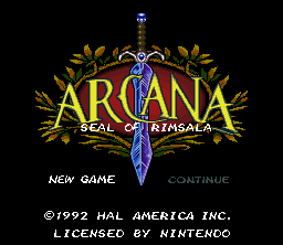 Arcana: Seal of Rimsala