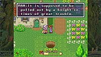 A screenshot from Secret of Mana from Collection of Mana