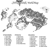 World Map - Print Friendly