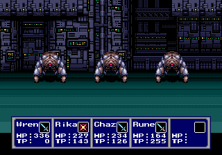 Rika attacks with Double Slash