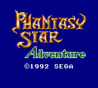 Phantasy Star Adventure