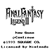 Final Fantasy Legend 3 title screen