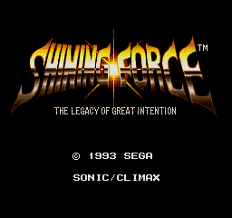 Shining Force 1 (U) Genesis