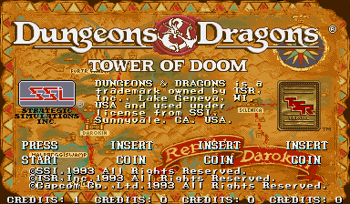 Dungeons and Dragons: Tower of Doom